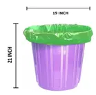 Innate Garbage Bags, Green [19 x 21 Inches], [30 Pcs x 2 Rolls]