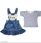 Dungaree with Top for Girls 