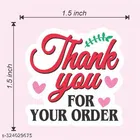 Thank You for Your Order Stickers 