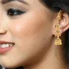 Vighnaharta Traditional Wear Alloy Kanchain Earring 