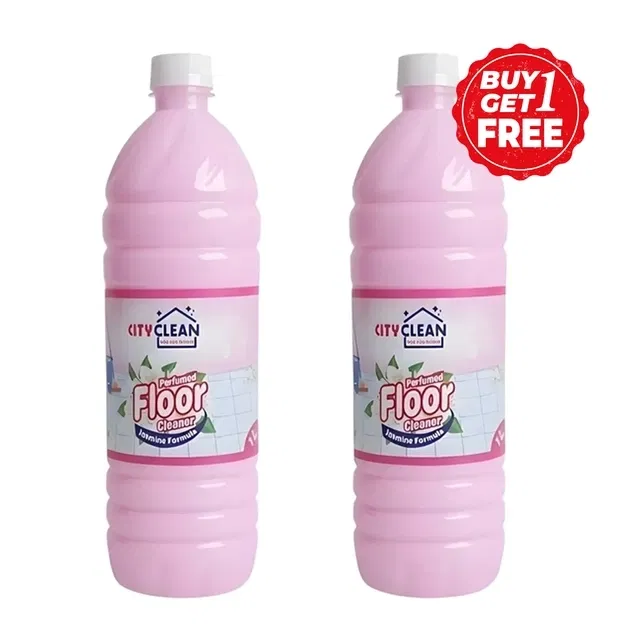 सिटी क्लीन फिनाइल जैस्मिन 2X500 ml (बय 1 गेट 1 फ्री)