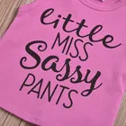 Cotton Blend Printed Clothings Set for Girls,  