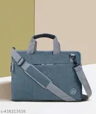 Canvas Laptop Bag for Men, Blue