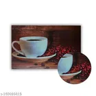 KANUSHI® PVC Fridge Multi Purpose Mats / Fridge Mats Set Of 6 / Refrigerator Mats Set