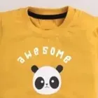 Cotton Blend Printed Clothing Set for Boys 