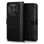Artificial Leather Redmi Note 14 Pro Plus+ 5G Flip Cover 