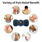 Butterfly Massager Machine for Pain Relief, Rechargeable Full Body TENS Massager with 8 Modes 19 Levels 