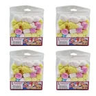 Majestique Cotton for Face Cleansing 200 Pcs Cotton Ball for Make-Up, Nail Polish Removal (Combo of 4) (B-21)