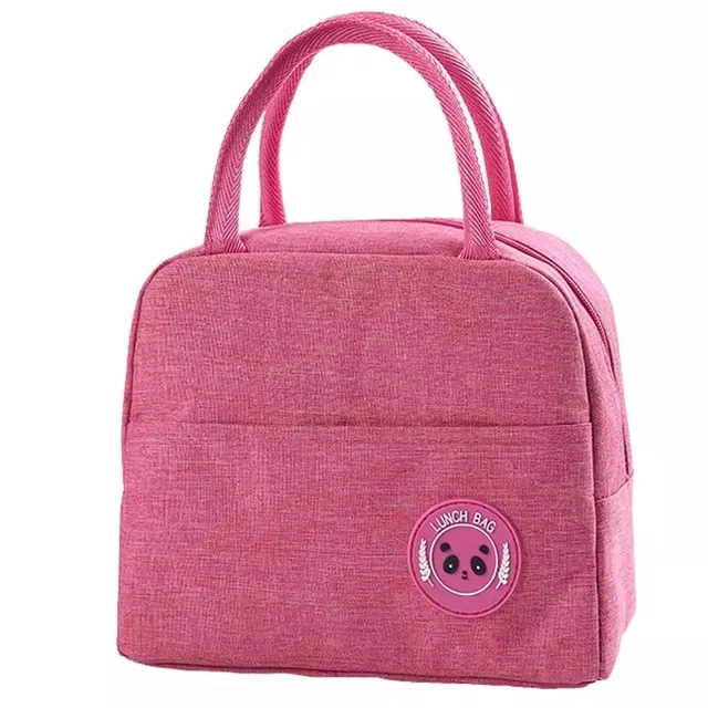 Insulated Tiffin & Lunch Bag (Pink)
