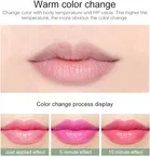 Magic Jelly Flower Temperature Changing Lipstick, Pink, 20 ml [Pack of 2]
