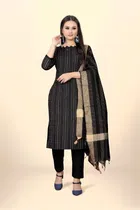 Jacquard Unstitched Dress Material for Women 