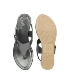 Flats for Women, Silver 