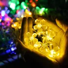20 LEDs 2 m Yellow Blossoms Fairy Light 