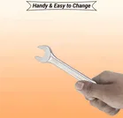 Padmakshi Universal Multi-Function Professional 8Pcs Double Open Ended Wrench Set Spanner Hand Tool