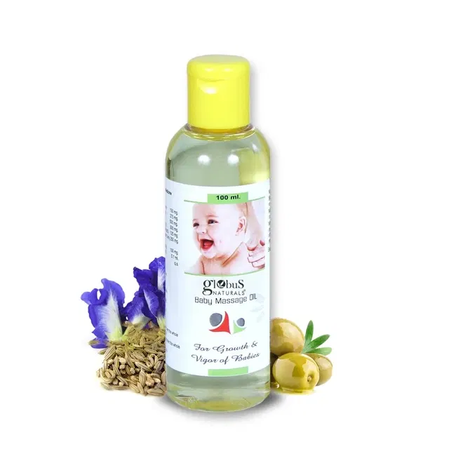 ग्लोबस नेचुरल्स बेबी मसाज ऑयल 100 ml