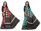 Khadi Silk Printed Saree for Women 