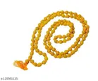 Haldi Mala Turmeric Rosary Wood Chain for Men 