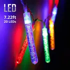 MZ 5 MTR 20 LEDS BUBBLE PENCIIL YELLOW STRING LIGHT 