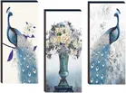 MDF 3 Pcs Designer Wall Painting for Home & Office 