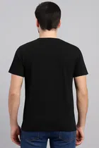 Round Neck Printed T-Shirt for Men 