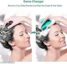 Scalp Massager Shampoo Brush with Soft Silicone Bristles for Scalp Care, Shower Hair Scalp Scrubber Exfoliator for Dandruff Removal and Hair Growth, Wet & Dry for Men, Women and Kids