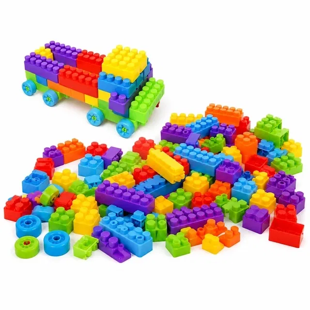 Building Blocks Set for Kids, 100 Pcs