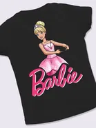Cotton Barbie Printed Top for Girls 