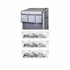 4 Pcs Fridge Cover, 3 Pcs Mat with Top Cover 