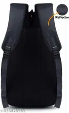 Polyester Backpack for Men & Women, Black