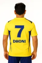 Dhoni CSK IPL Cricket Jersey for Men 