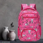 Polyester Backpack Bag, Pink