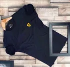 Round Neck Solid T-Shirt for Men 