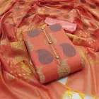 Jacquard Unstitched Dress Material for Women 