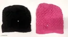 Woolen Beanie Cap for Women 