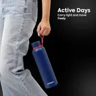 Pexpo Bravo 1000 Stainless Steel Insulated Sigle Wall  Water Bottle with Sipper Cap - 980ml | BPA Free - Denim Blue