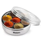 Stainless Steel Spices Box, Silver