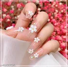 Floral Nail Decorations, Multicolor, Set of 1