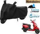 Heavy-Duty Scooty Cover Hero Pleasure+ 110 (Black, Free Size)