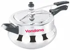 Vandana 2 L Handi Aluminium InnerLid Pressure Cooker Gas Stovetop Compatible 
