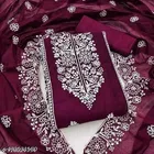 Chanderi Cotton Embroidered Punjabi/All Over Suits for Women 