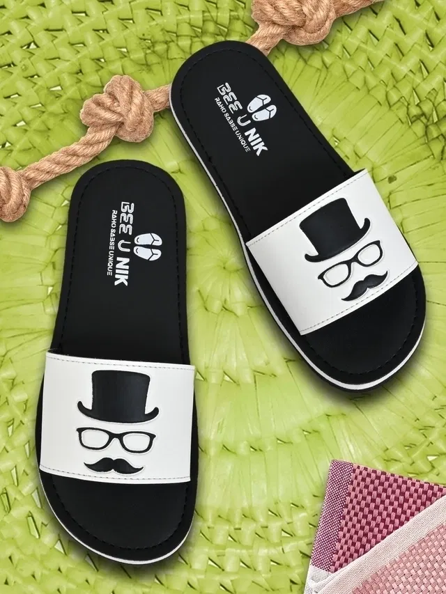 A To Z Men Sliders (Black, 8)