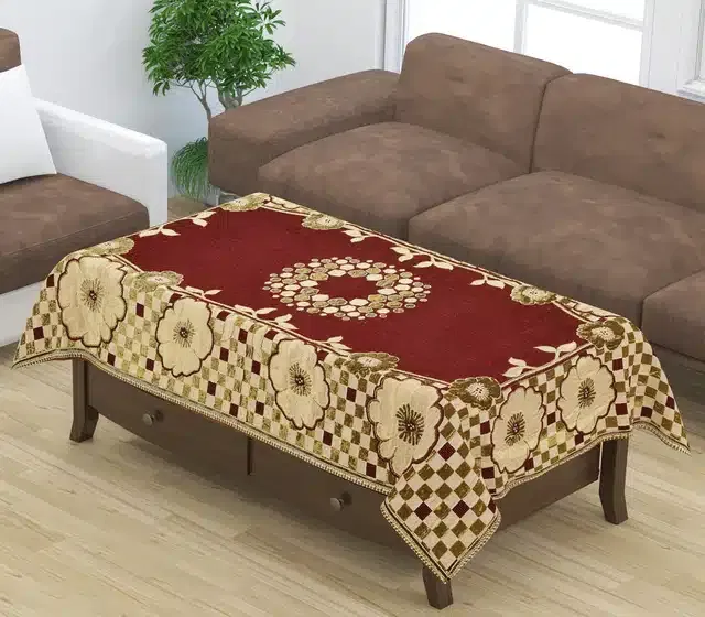 Polycotton Table Covers (Maroon, 40x60 Inches)