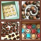 6 Designs Chocolate and Ice Moulds Tray 