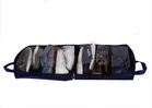 Portable Canvas Solid Shoe Storage Bag (Blue)
