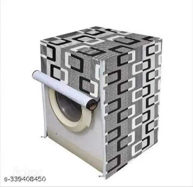 Fabric Washing Machine Cover (Multicolor)