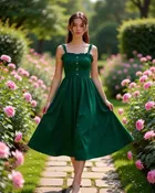 Poly Crepe Dress for Women 