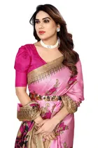 Art Silk Printed Saree for Women 