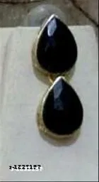 Women'S Alloy Gold Plated Jewellery Set, Black