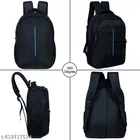 Polyester Backpack for Men & Women, Black