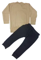 Hosiery Printed Clothing Set for Kids 